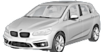 BMW F45 B2525 Fault Code